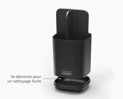 Porte Brosses à Dents Noir Mat EasyStore™