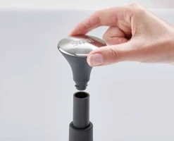 Porte Essuie-tout de Cuisine Gris Push&Tear™