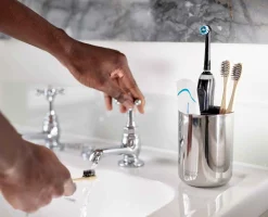 Porte-Brosses à Dents en Inox EasyStore™ Luxe