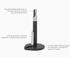 Porte-Rouleau de Cuisine à Tension Hold™