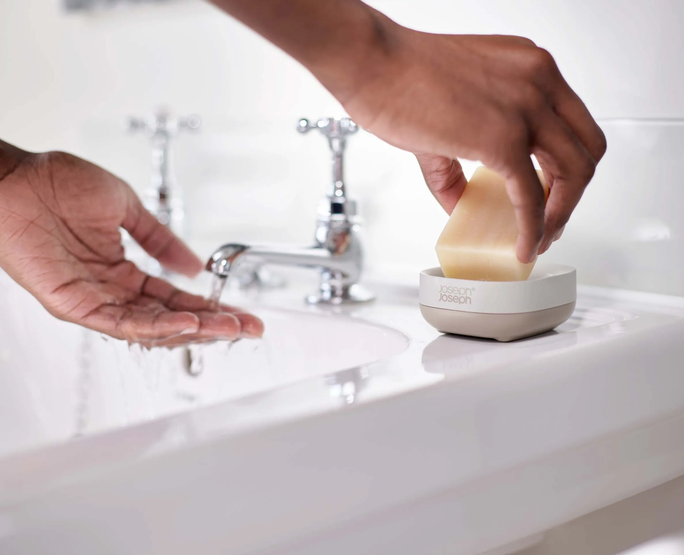Porte-Savon Écru Compact Slim™
