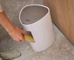 Poubelle de Salle de Bain 5L Blanc Brillant EasyStore™