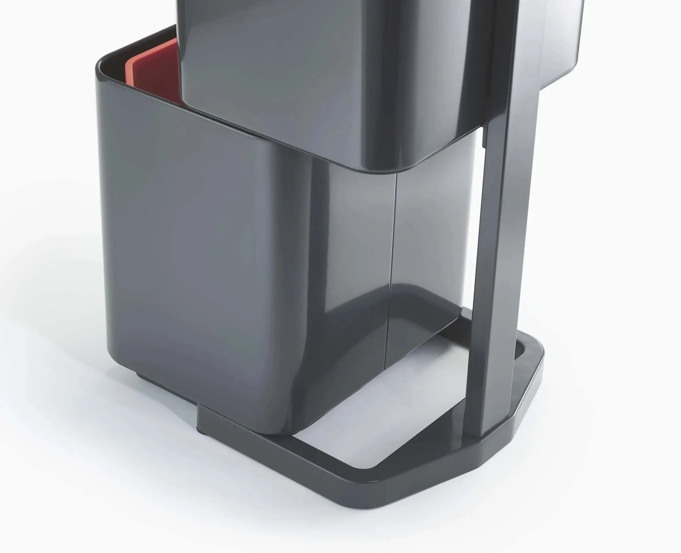 Poubelle de Tri 60l Gris Totem Max