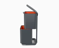 Poubelle de Tri 60l Gris Totem Max