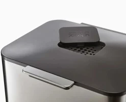 Poubelle de Tri 60l Inox Totem Max
