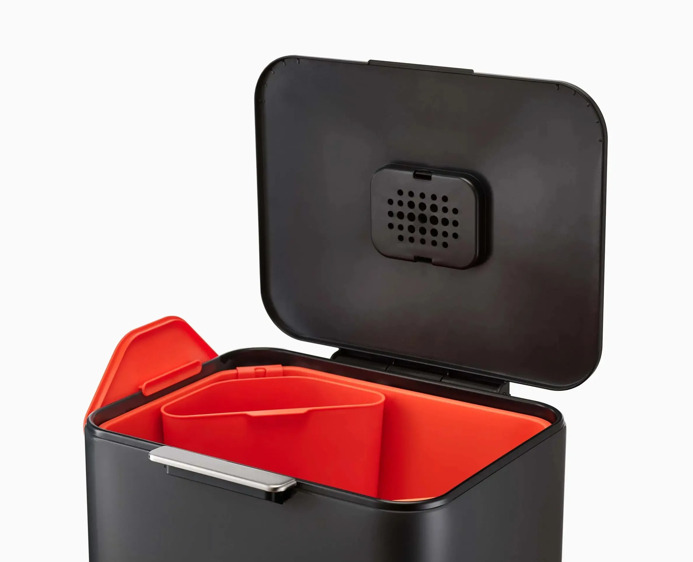 Poubelle de Tri 60l Noir Totem Max