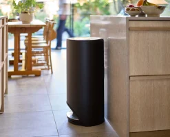 Poubelle 30l Noir Mat Arc™ Easy-Push