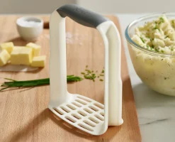 Presse-Purée Ergonomique Blanc Easy-Mash™