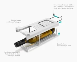 Range-Bouteilles Pour Réfrigérateur Fridgestore™