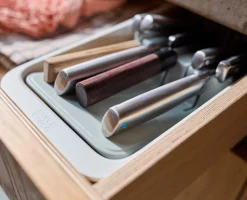 Range-Couteaux Recyclé Compact à 2 Niveaux Drawerstore™