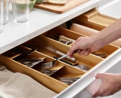 Range-couverts & Ustensiles en Bambou DrawerStore™
