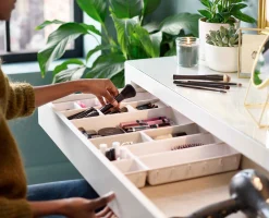 Rangement Maquillage pour Tiroir 12 Pièces