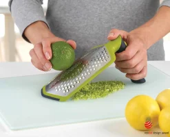 Râpe Double avec Récupérateur Verte Twist Grater™