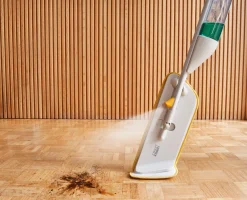 Serpillière à Spray 2-en-1 avec Tampon de Rechange CleanTech