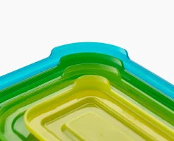 Set de 4 Boites de Conservation en Verre Nest™ Glass
