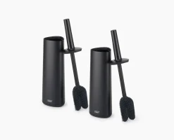 Set de 2 Brosses WC Noires Flex™ 360