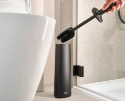 Set de 2 Brosses WC Noires Flex™ 360