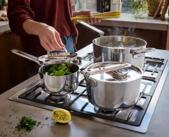 Set de 3 Casseroles en Inox Space Steel