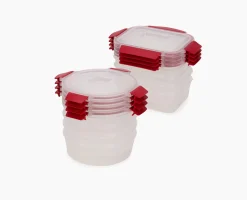 Set de 8 Contenants Rouges Nest Lock