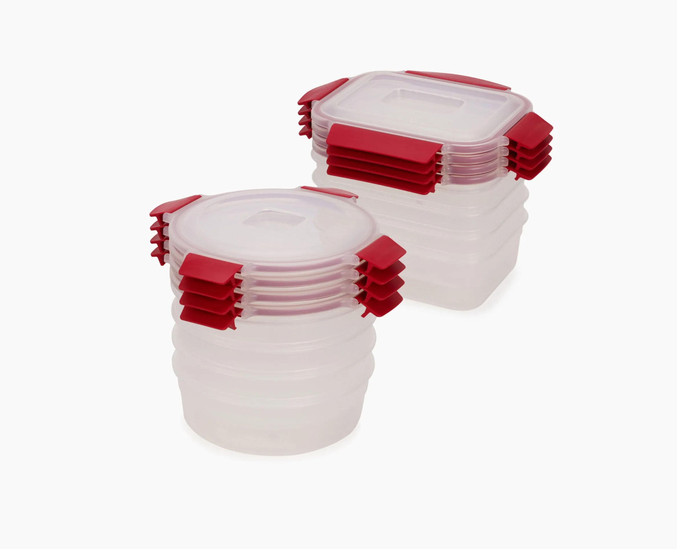 Set de 8 Contenants Rouges Nest Lock