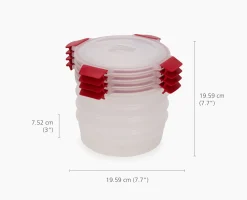 Set de 8 Contenants Rouges Nest Lock