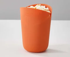Set de 2 Cornets à Popcorn pour Micro-Ondes Orange M-Cuisine™