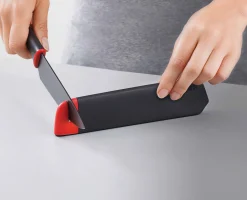 Set de 2 Couteaux de Cuisine avec Aiguiseur Intégré Slice&Sharpen™