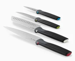 Set de 4 Couteaux et 4 Planches à Découper Multicolore Folio™ Icon Plus