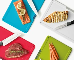 Set de 4 Couteaux et 4 Planches à Découper Multicolore Folio™ Icon Plus