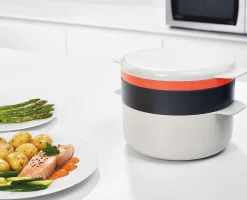 Set de 4 Outils de Cuisson pour Micro-ondes Orange M-Cuisine™
