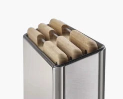 Set de 3 Planches à Découper en Bambou et Inox Folio™