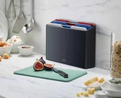 Set de 4 Planches à Découper Gris Côtier Folio™