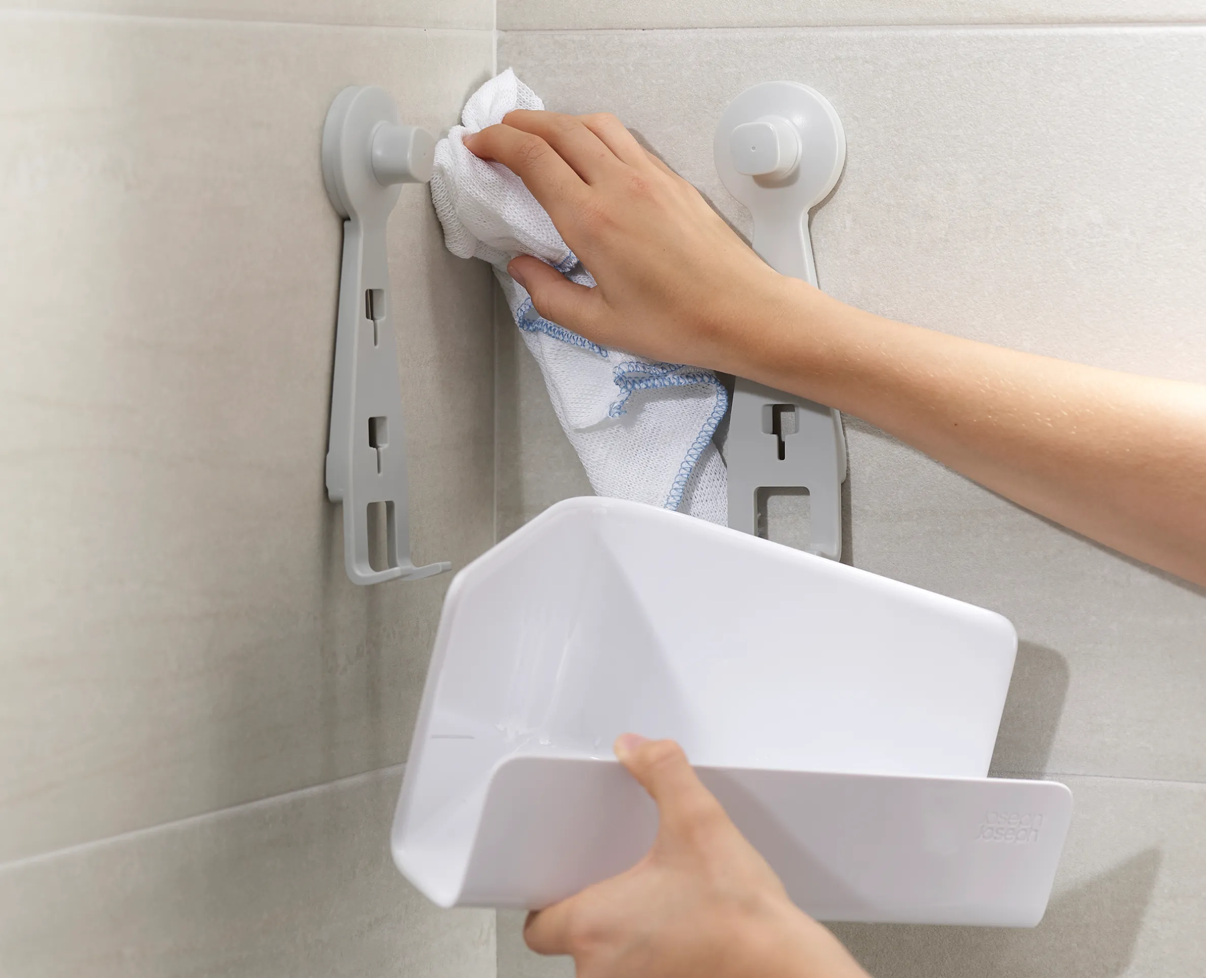 Set de 2 Étagères d'Angle de Douche EasyStore™