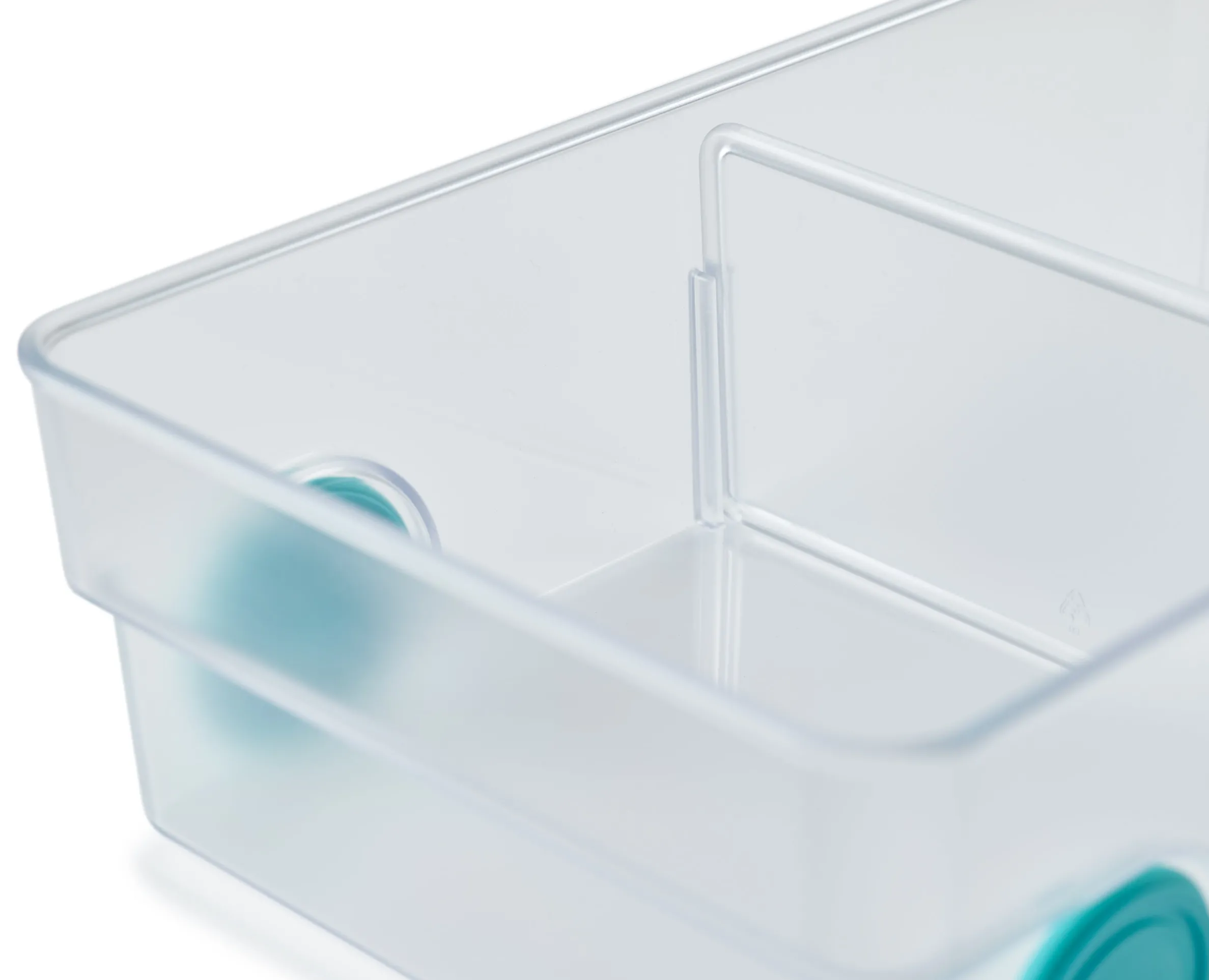 Set De 2 Tiroirs Sous-Étagère Transparents Et Bac De Rangement Fridgestore™