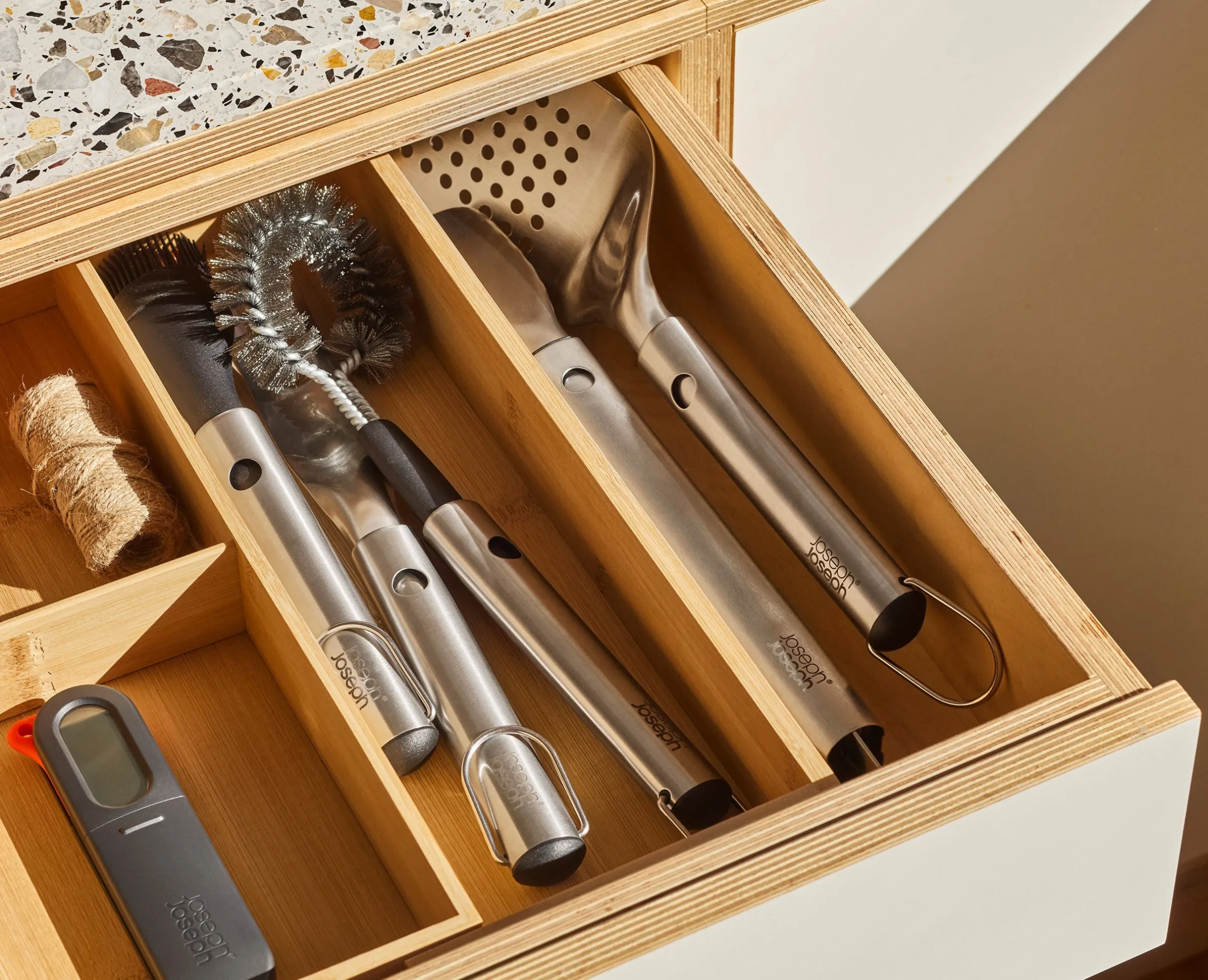 Set de 6 Ustensiles de Barbecue avec Manches Extensibles GrillOut