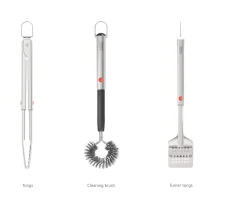 Set de 6 Ustensiles de Barbecue avec Manches Extensibles GrillOut