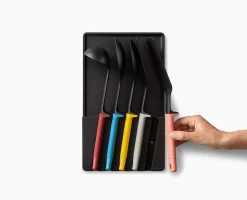 Set de 5 Ustensiles Multicolore et Plateau de Rangement Elevate™ Utensils Store
