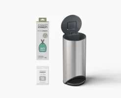 Set De Démarrage Arc™ 30L Pour Poubelle À Pédale En Acier Inoxydable, Ouverture Facile