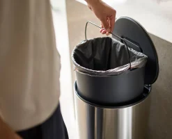 Set De Démarrage Arc™ 30L Pour Poubelle À Pédale En Acier Inoxydable, Ouverture Facile
