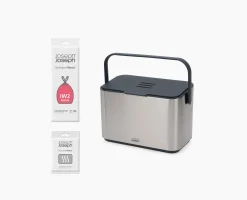 Set De Démarrage Collect™ 4L Pour Bac À Déchets Alimentaires En Acier Inoxydable
