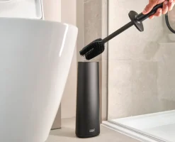 Set De Démarrage Flex™ 360 Brosse De Toilettes Noire Mate