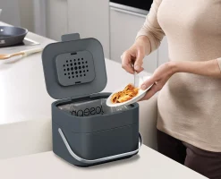 Set De Démarrage Stack 4L Pour Bac À Déchets Alimentaires Gris