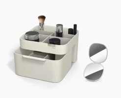 Set Organisateur de Maquillage et Miroir Viva