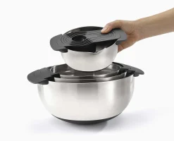 Set pour Préparation des Aliments 9 Pièces en Inox Nest™ 9