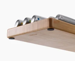 Socle en bambou Elevate™ pour couteaux en acier