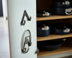 Support de Porte-couvercles de Casseroles Space™ en Acier Inoxydable pack de 2