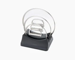 Support pour 3 Couvercles de Casseroles en Bleu Space™