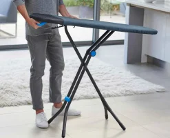 Table à Repasser Bleue 130cm Glide Plus