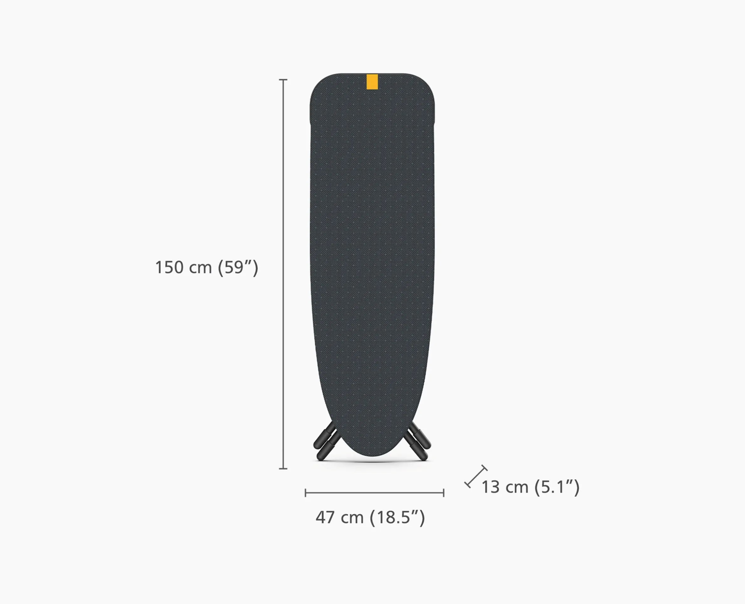 Table à Repasser Bleue 135cm Glide Max Plus