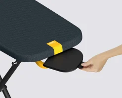 Table à Repasser Bleue 110cm Glide Plus Compacte